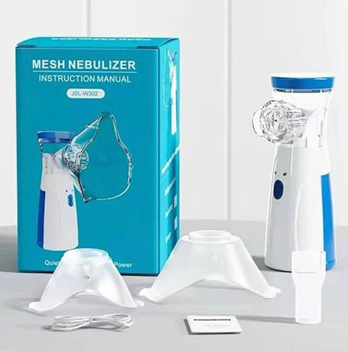 Portable mesh nebulizer