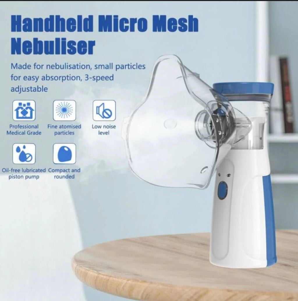 Portable mesh nebulizer